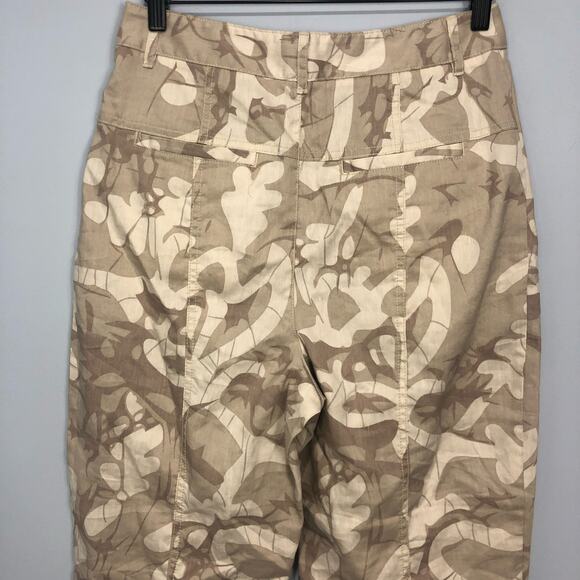 Anthropologie Frannie Linen Blend Tapered Pants Size 29 - Picture 10 of 14